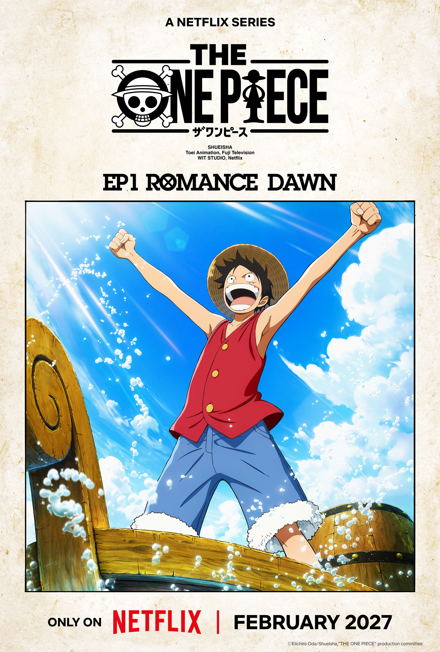 Netflix《THE ONE PIECE》重制动画预告发布，WIT Studio 重塑东海篇